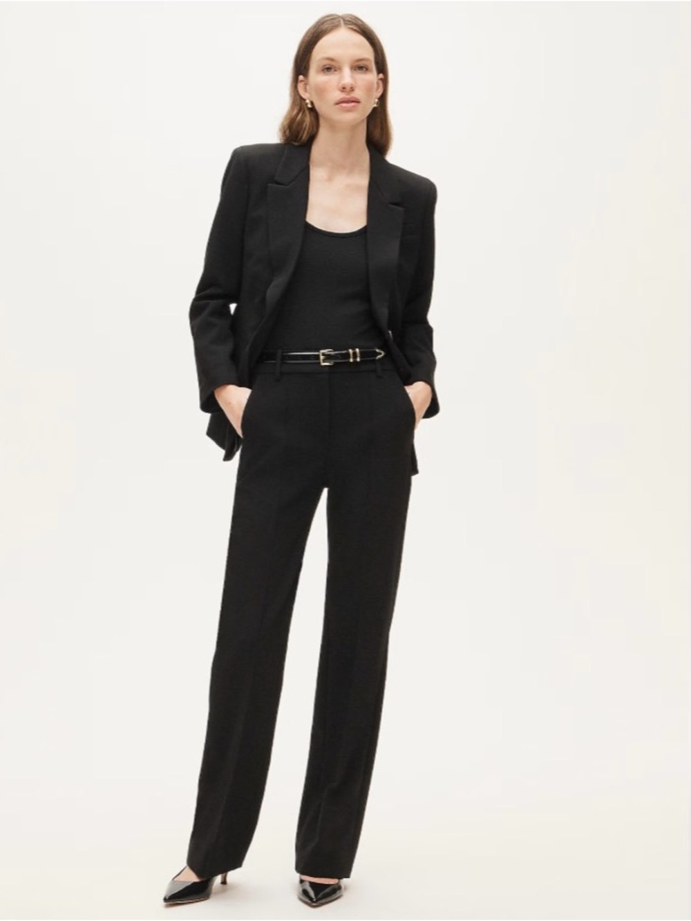 NWT J. Crew Natalia Pant Four-season Stretch Black